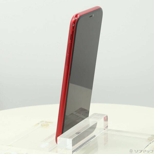 【中古】Apple(アップル) iPhone11 128GB プロダクトレッド MWM32J／A SIMフリー 【348-ud】