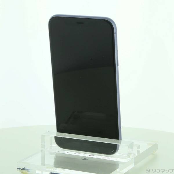 【中古】Apple(アップル) iPhone11 64GB パープル MWLX2J／A SIMフリー 【381-ud】