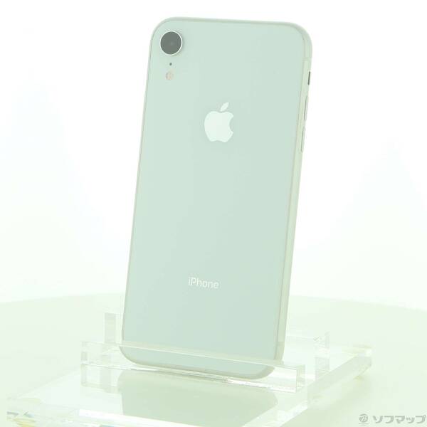 【中古】Apple(アップル) iPhoneXR 64GB ホワイト MT032J／A SIMフリー 【269-ud】