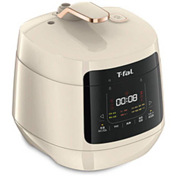 【中古】T-FAL 〔展示品〕 ラクラ・クッカー プラス コンパクト電気圧力鍋 【305-ud】