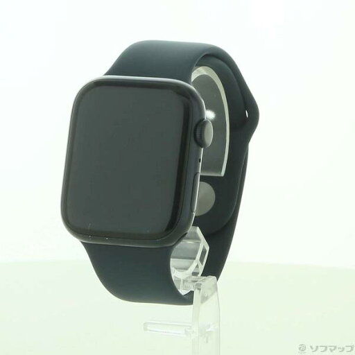 【中古】Apple(アップル) Apple Watch Series 7 GPS 45mm ミッドナイトアルミニウムケース ミッドナイトスポーツバンド 【262-ud】 【中古】Apple(アップル) Apple Watch Series 7 GPS 45mm ミッドナイトアルミニウムケース ミッドナイトスポーツバンド 【262-ud】