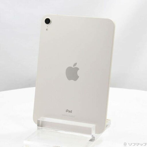 【中古】Apple(アップル) iPad mini 第6世代 64GB スターライト MK7P3J/A Wi-Fi 【258-ud】 【中古】Apple(アップル) iPad mini 第6世代 64GB スターライト MK7P3J/A Wi-Fi 【258-ud】