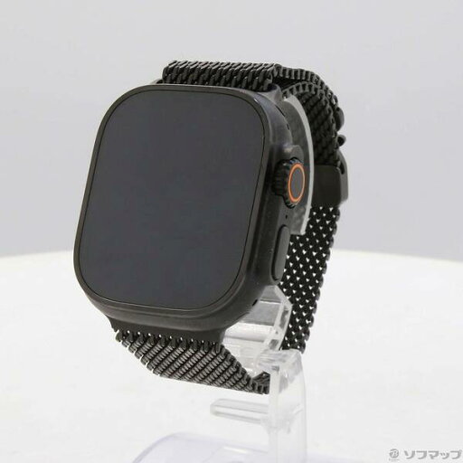 【中古】Apple(アップル) Apple Watch Ultra 2 GPS + Cellular 49mm ブラックチタニウムケース ブラックチタニウムミラネーゼループ 【262-ud】 【中古】Apple(アップル) Apple Watch Ultra 2 GPS + Cellular 49mm ブラックチタニウムケース ブラックチタニウムミラネーゼループ 【262-ud】