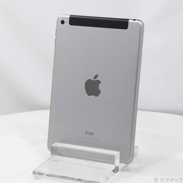 【中古】Apple(アップル) iPad mini 4 128GB スペースグレイ MK762J/A SoftBankロック解除SIMフリー 【377-ud】
