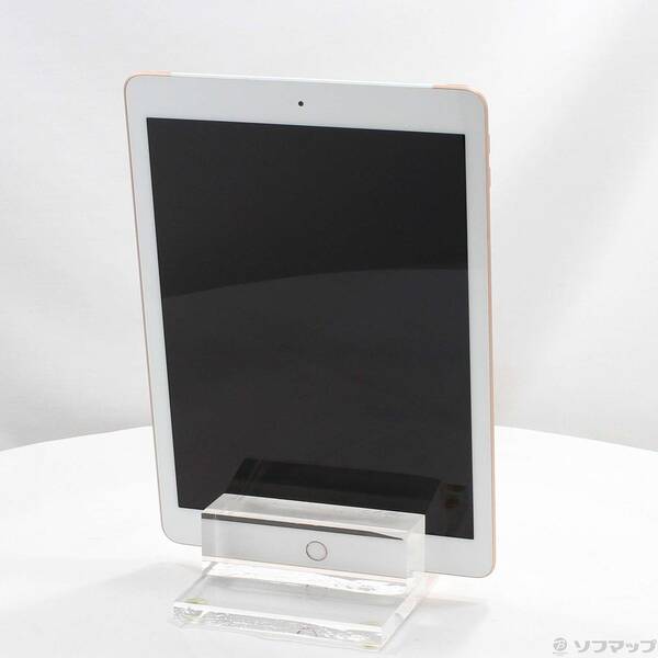 【中古】Apple(アップル) iPad 第6世代 128GB ゴールド MRM22J／A SoftBank 【377-ud】