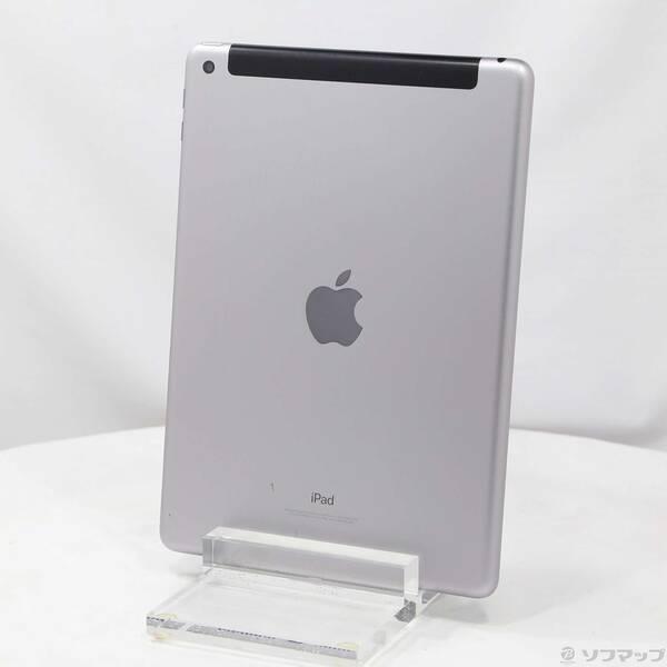 【中古】Apple(アップル) iPad 第6世代 32GB スペースグレイ MR6N2J／A SoftBank 【258-ud】