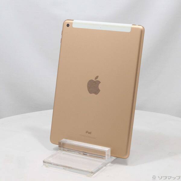 【中古】Apple(アップル) iPad 第6世代 32GB ゴールド MRM02J/A SIMフリー 【297-ud】