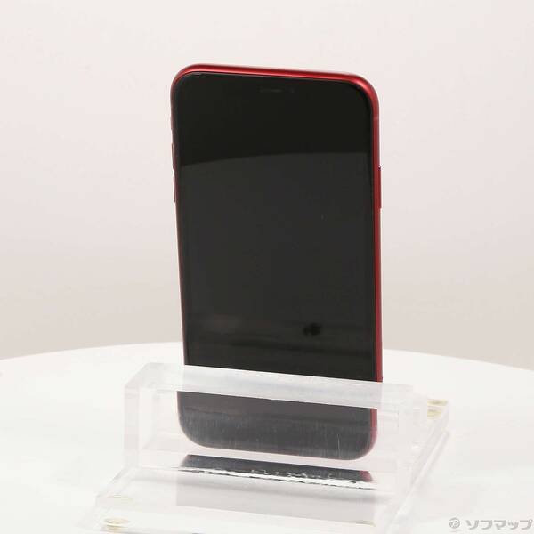 【中古】Apple(アップル) iPhoneXR 64GB プロダクトレッド MT062J／A SIMフリー 【348-ud】