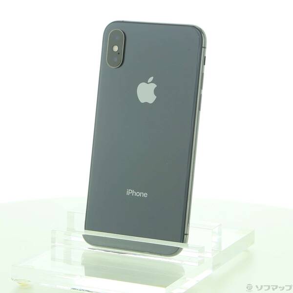 【中古】Apple(アップル) iPhoneXS 256GB スペースグレイ MTE02J/A SIMフリー 【348-ud】