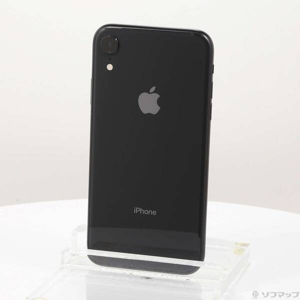 【中古】Apple(アップル) iPhoneXR 64GB ブラック MT002J/A SIMフリー 【344-ud】