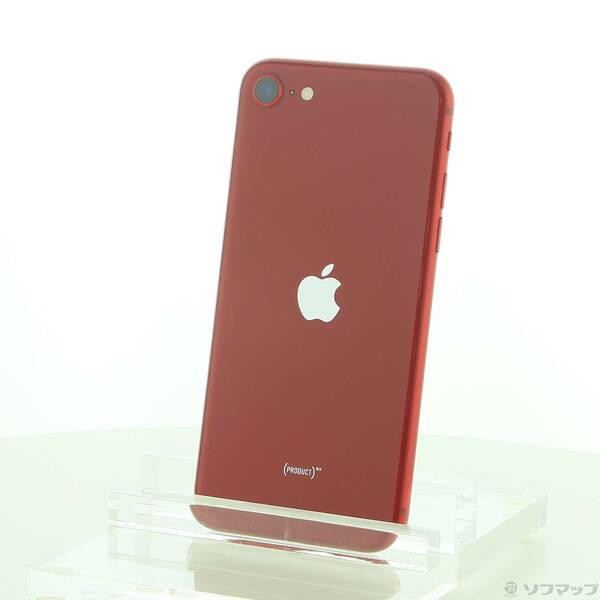 【中古】Apple(アップル) iPhone SE 第3世代 64GB プロダクトレッド MMYE3J/A SIMフリー 【344-ud】