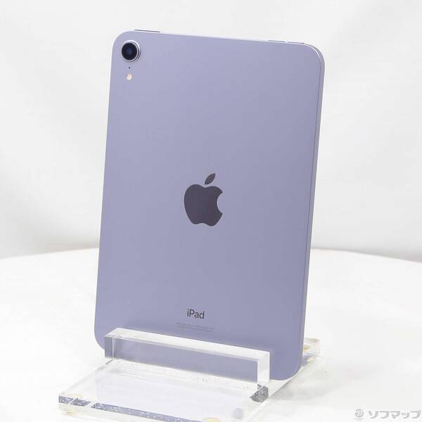 【中古】Apple(アップル) iPad mini 第6世代 256GB パープル MK7X3J/A Wi-Fi 【377-ud】