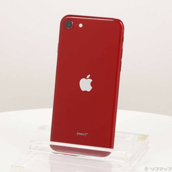 【中古】Apple(アップル) iPhone SE 第3世代 64GB プロダクトレッド MMYE3J/A SIMフリー 【258-ud】
