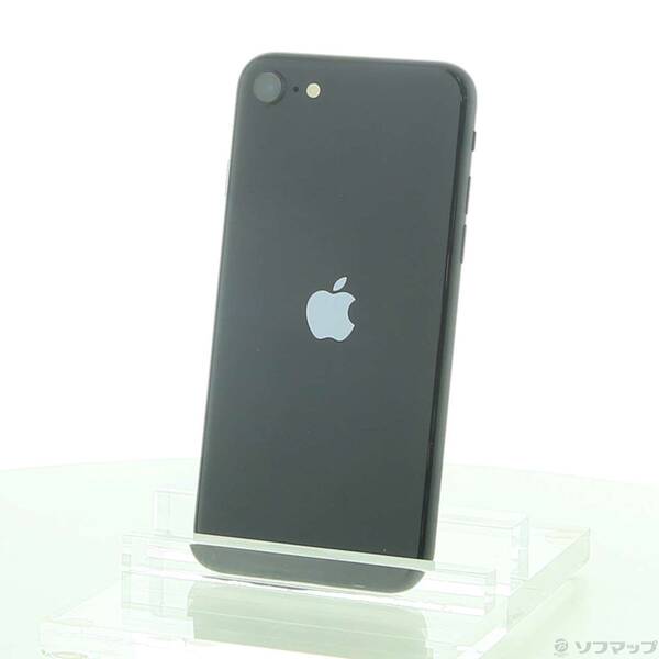 【中古】Apple(アップル) iPhone SE 第3世代 64GB ミッドナイト MMYC3J/A SIMフリー 【196-ud】