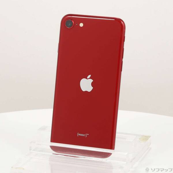 【中古】Apple(アップル) iPhone SE 第3世代 64GB プロダクトレッド MMYE3J/A SIMフリー 【368-ud】