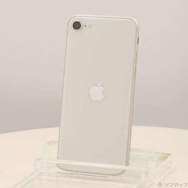 【中古】Apple(アップル) iPhone SE 第3世代 64GB スターライト MMYD3J/A SIMフリー 【269-ud】
