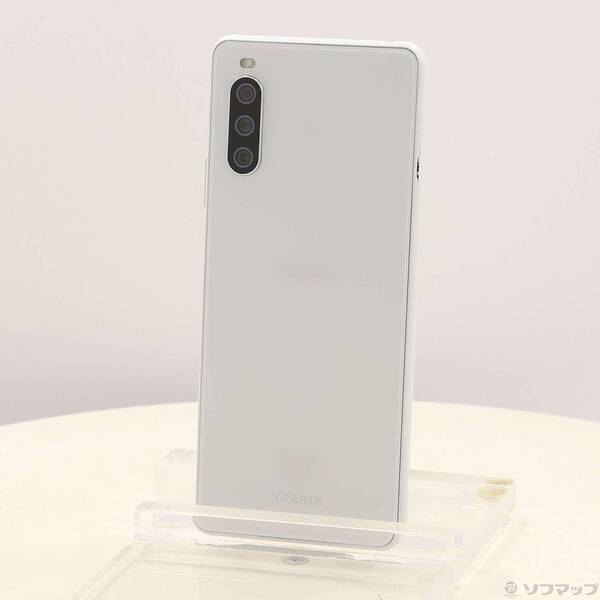 【中古】SONY(ソニー) Xperia 10 III 128GB ホワイト SO-52B docomo 【377-ud】