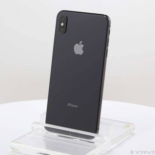 【中古】Apple(アップル) iPhoneXS Max 256GB スペースグレイ MT6U2J/A SIMフリー 【276-ud】