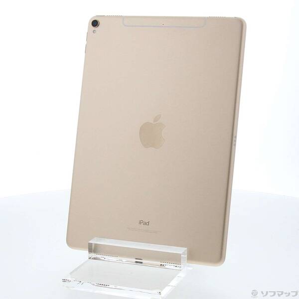 【中古】Apple(アップル) iPad Pro 10.5インチ 256GB ゴールド MPHJ2J／A docomoロック解除SIMフリー 【349-ud】