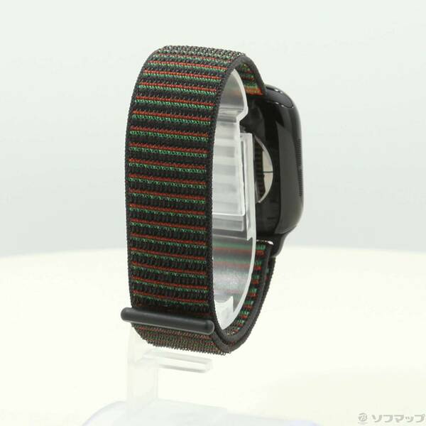 【中古】Apple(アップル) Apple Watch Series 10 GPS 42mm ジェットブラックアルミニウムケース ブラックユニティスポーツループ 【269-ud】