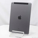 【中古】Apple(アップル) iPad 第7世代 32GB スペースグレイ MW6A2J/A docomoロック解除SIMフリー 【262-ud】