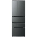 【中古】SHARP(シャープ) 〔中古品〕 プラズマクラスター冷蔵庫 ダスクダークメタル SJ-MF43P-H [幅65cm /429L /6ドア /観音開きタ...