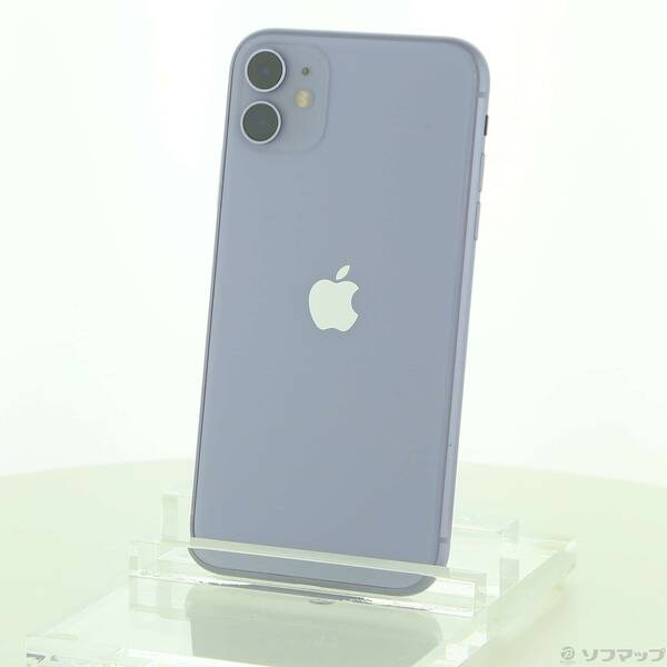 【中古】Apple(アップル) iPhone11 64GB パープル MHDF3J/A SIMフリー 【377-ud】
