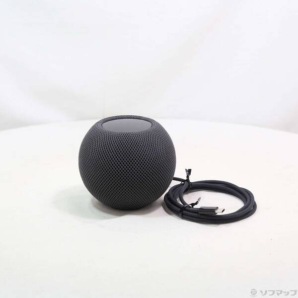 【中古】Apple(アップル) HomePod mini スペースグレイ MY5G2J/A 【377-ud】
