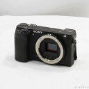 【中古】SONY(ソニー) α6300 ボディ ブラック ILCE-6300 【305-ud】