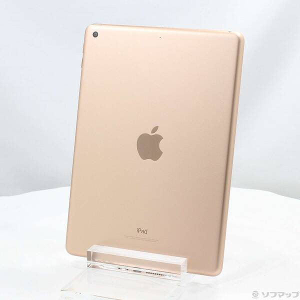 【中古】Apple(アップル) iPad 第6世代 32GB ゴールド MRJN2J／A Wi-Fi 【262-ud】