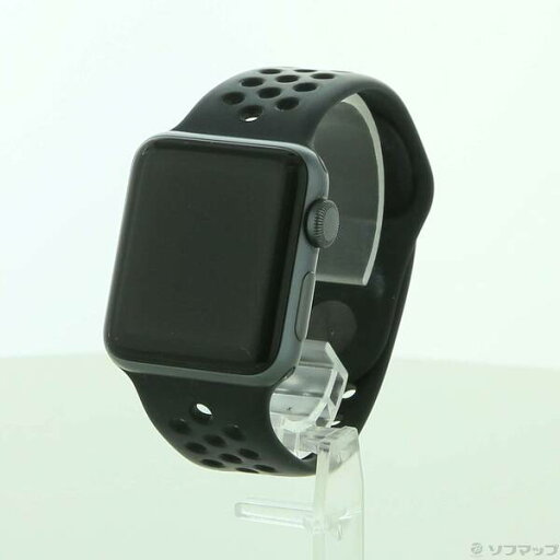 【中古】Apple(アップル) Apple Watch Series 3 Nike+ GPS 38mm スペースグレイアルミニウムケース アンスラサイト/ブラックNikeスポーツバンド 【247-ud】 【中古】Apple(アップル) Apple Watch Series 3 Nike+ GPS 38mm スペースグレイアルミニウムケース アンスラサイト/ブラックNikeスポーツバンド 【247-ud】