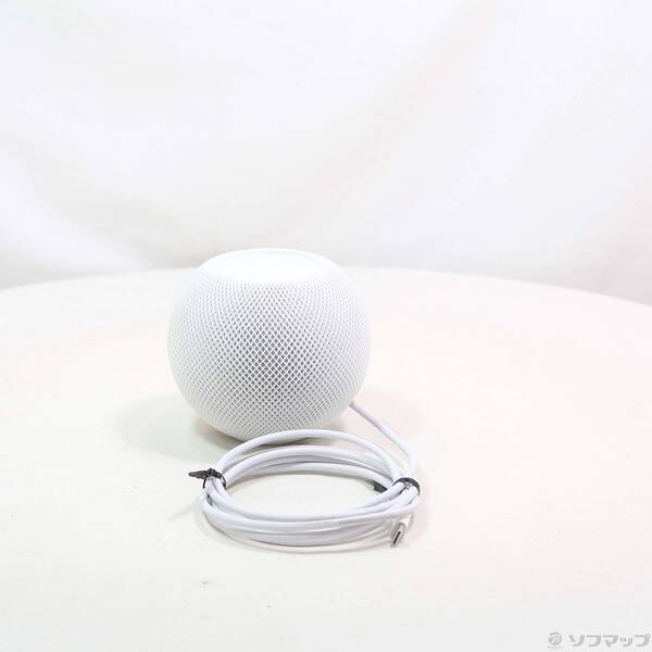 【中古】Apple(アップル) HomePod mini ホワイト MY5H2J／A 【262-ud】