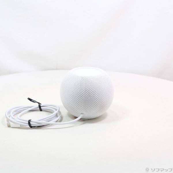 【中古】Apple(アップル) HomePod mini ホワイト MY5H2J／A 【262-ud】