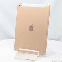 【中古】Apple(アップル) iPad 第6世代 128GB ゴールド MRM22J/A docomoロック解除SIMフリー 【352-ud】