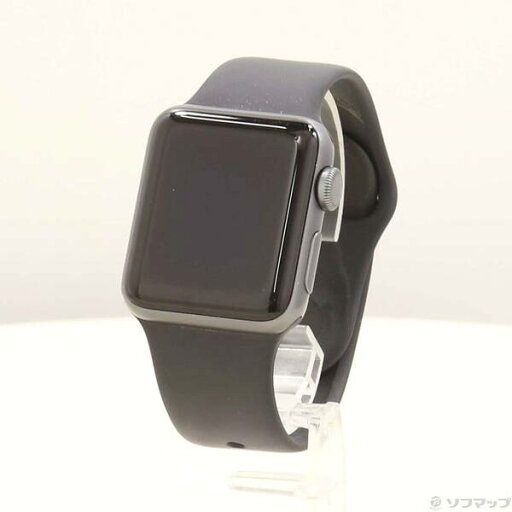 【中古】Apple(アップル) Apple Watch Series 3 GPS 38mm スペースグレイアルミニウムケース ブラックスポーツバンド 【247-ud】 【中古】Apple(アップル) Apple Watch Series 3 GPS 38mm スペースグレイアルミニウムケース ブラックスポーツバンド 【247-ud】