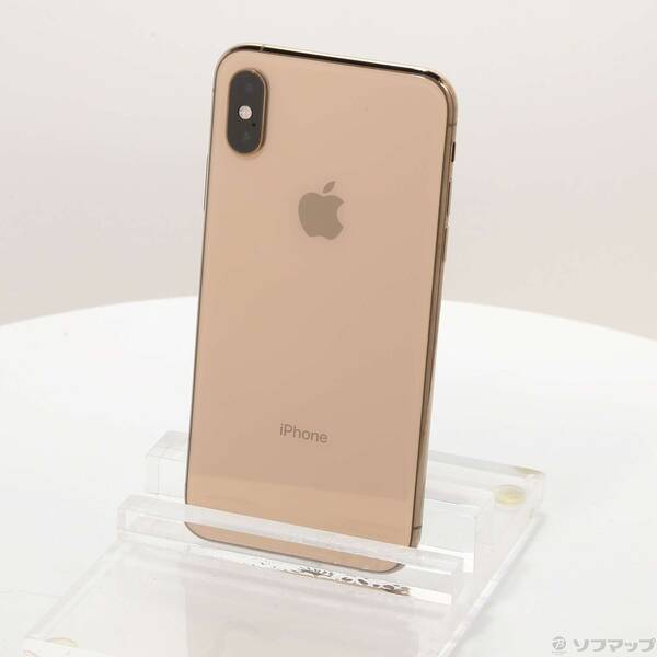 【中古】Apple(アップル) iPhoneXS 64GB ゴールド MTAY2J/A SIMフリー 【297-ud】