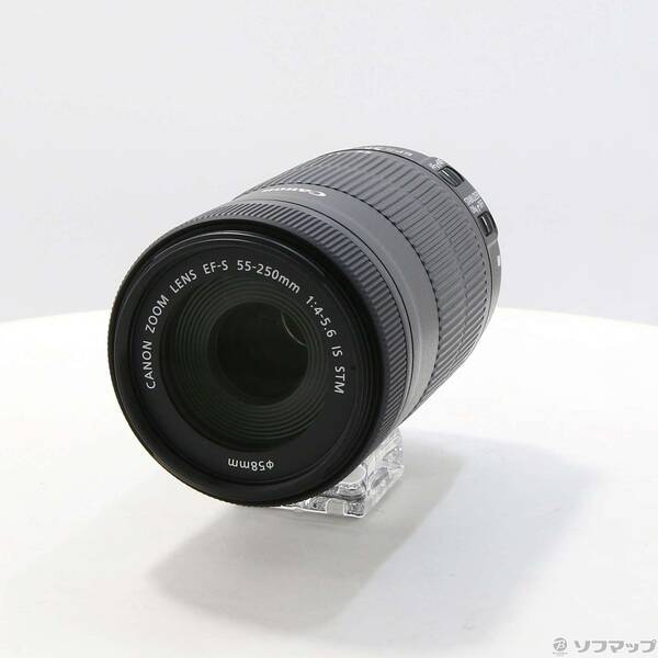 【中古】Canon(キヤノン) Canon EF-S 55-250mm F4-5.6 IS STM (レンズ) 【344-ud】