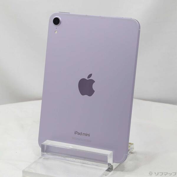 【中古】Apple(アップル) iPad mini(A17 Pro) 128GB パープル MXPR3J／A SIMフリー 【377-ud】