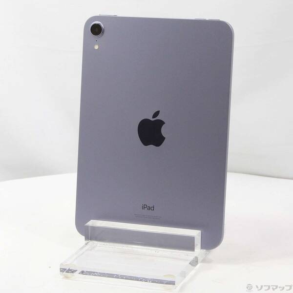 【中古】Apple(アップル) iPad mini 第6世代 64GB パープル MK7R3J／A Wi-Fi 【352-ud】