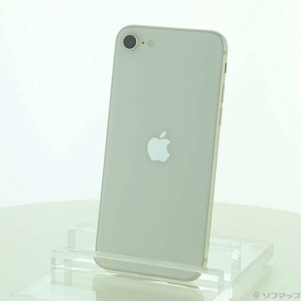 【中古】Apple(アップル) iPhone SE 第3世代 128GB スターライト MMYG3J/A SIMフリー 【258-ud】