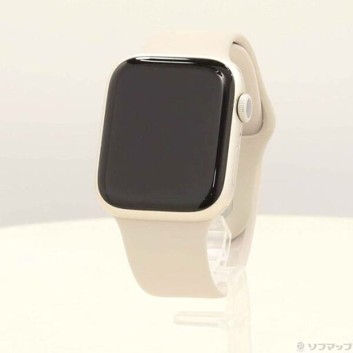 【中古】Apple(アップル) Apple Watch Series 8 GPS 45mm スターライトアルミニウムケース スターライトスポーツバンド 【262-ud】 【中古】Apple(アップル) Apple Watch Series 8 GPS 45mm スターライトアルミニウムケース スターライトスポーツバンド 【262-ud】