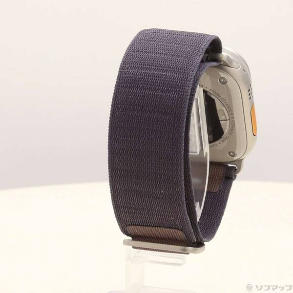 【中古】Apple(アップル) Apple Watch Ultra 2 GPS + Cellular 49mm チタニウムケース インディゴアルパインループ 【349-ud】