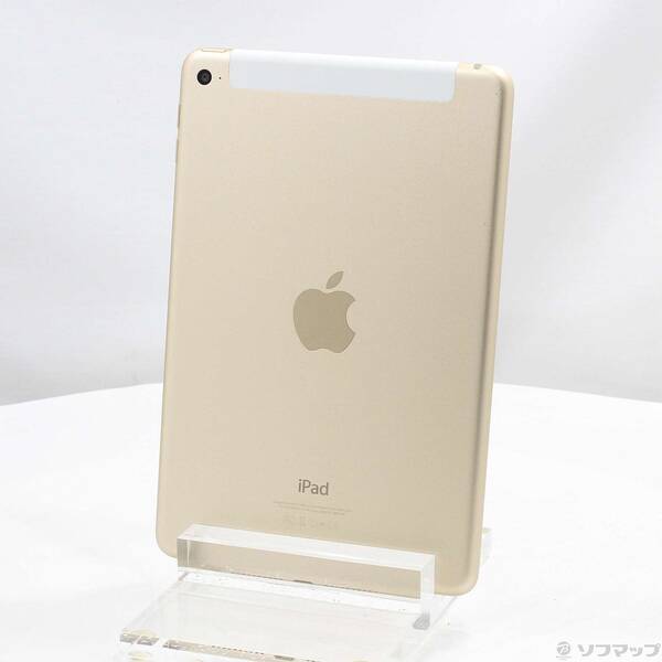 【中古】SoftBank iPad mini 4 128GB ゴールド MK782J／A SoftBank 【348-ud】
