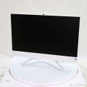 【中古】hp(エイチピー) HP All-in-One 24-f0031jp 6DV83AA-AAAA ピュアホワイト 【377-ud】