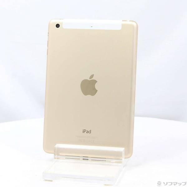 【中古】Apple(アップル) iPad mini 3 128GB ゴールド MGYU2J/A docomo 【258-ud】