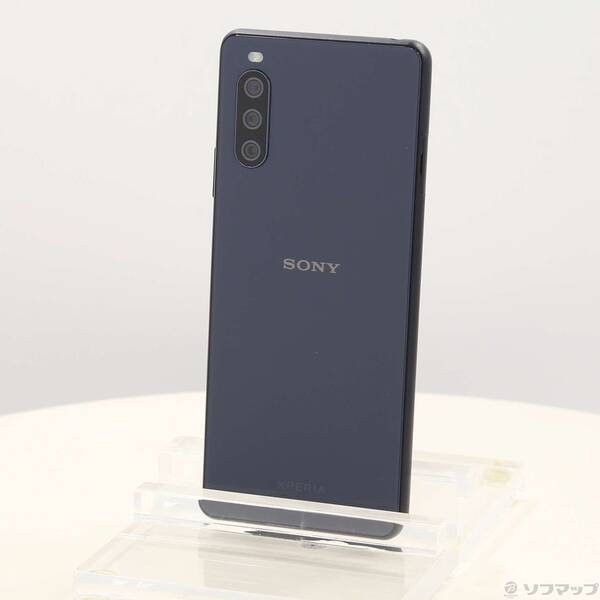 【中古】SONY(ソニー) Xperia 10 III 128GB ブラック SOG04 au 【262-ud】