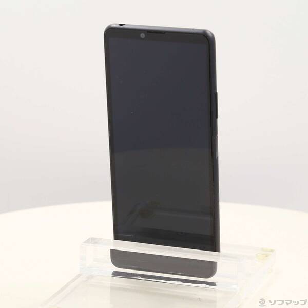 【中古】SONY(ソニー) Xperia 10 III 128GB ブラック SOG04 au 【262-ud】