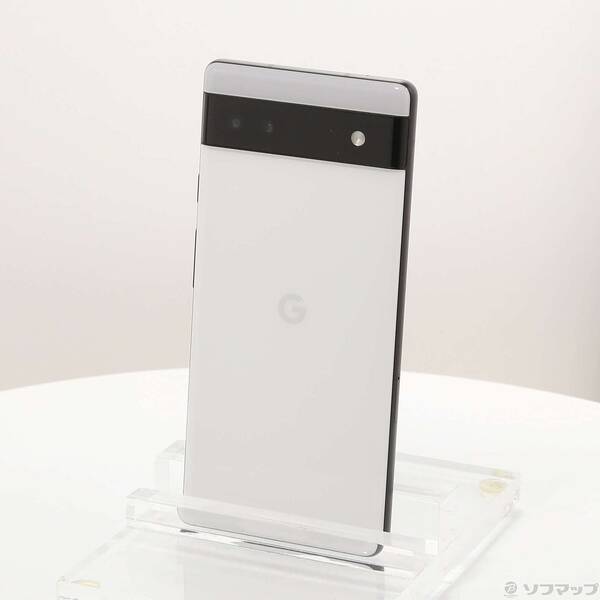 【中古】GOOGLE(グーグル) Google Pixel 6a 128GB チョーク GB17L SIMフリー 【368-ud】