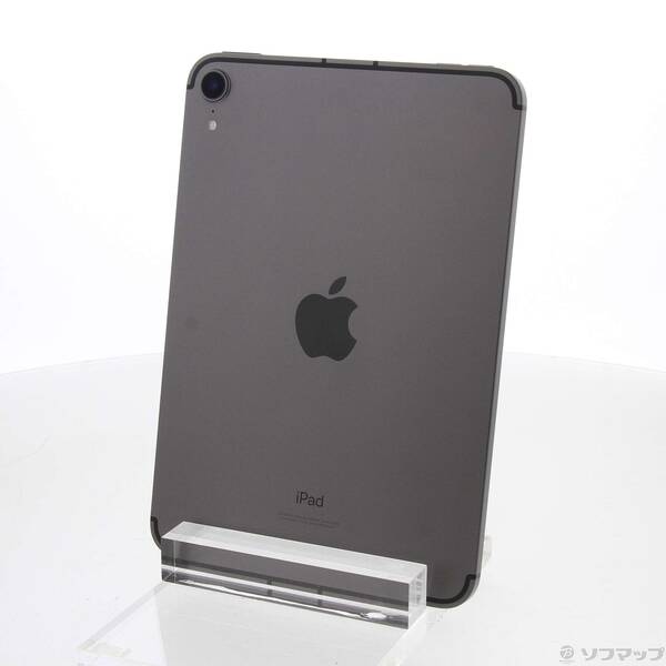 【中古】Apple(アップル) iPad mini 第6世代 256GB スペースグレイ MK8F3J/A SIMフリー 【262-ud】