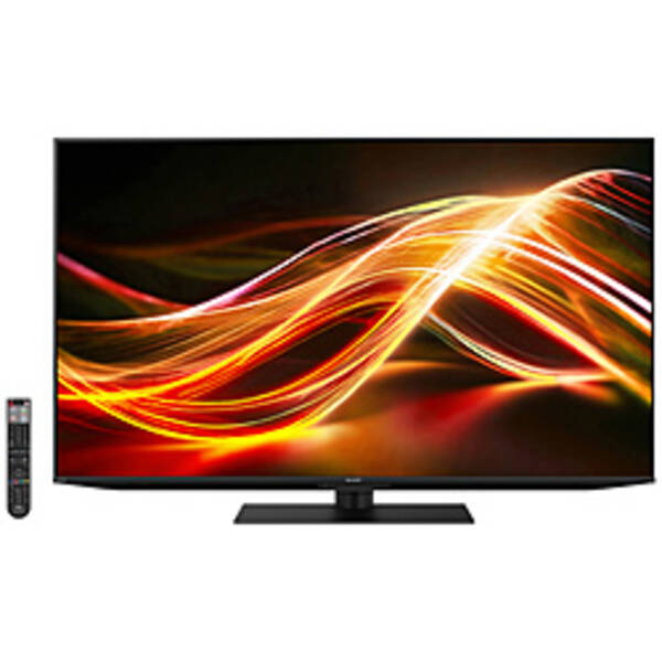 【中古】SHARP(シャープ) 〔展示品〕 液晶テレビ AQUOS ブラック 4T-C55GP1 ［55V型 ／Bluetooth対応 ／4K対応 ／BS・CS 4Kチューナー内蔵 ／YouTube対応］ 【398-ud】